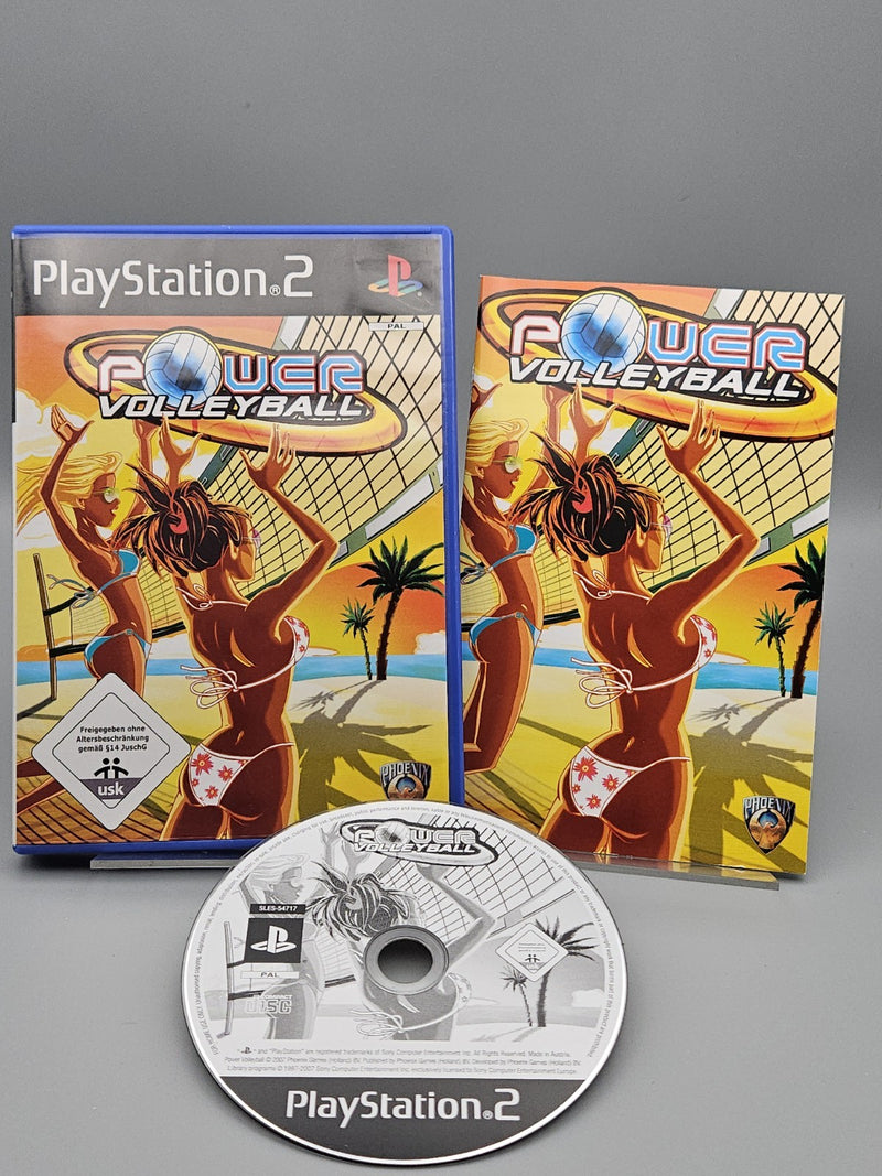 Power Volleyball Playstation 2 PS2 PAL CIB Tested Rare Refurbished Excellent