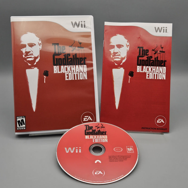 The Godfather Blackhand Edition Nintendo Wii Complete Refurbished Excellent