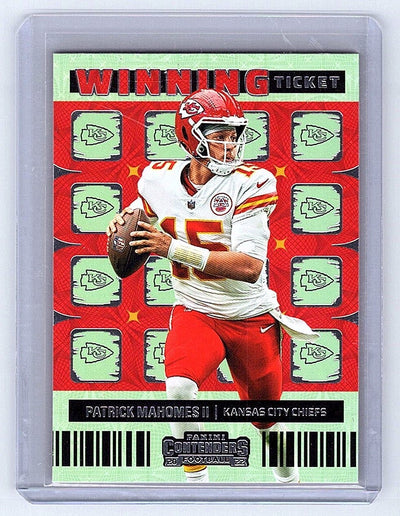 2022 Panini Contenders - Winning Ticket #WT-PMA Patrick Mahomes II