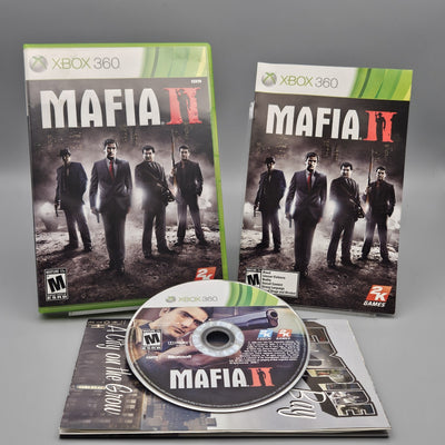 Mafia II 2 Xbox 360 + Poster Complete Refurbished Excellent