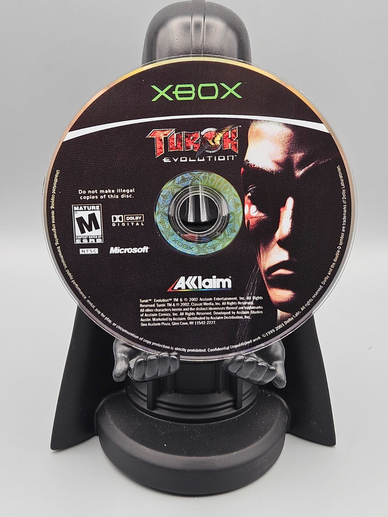 Turok Evolution Xbox Disc Only Refurbished Excellent