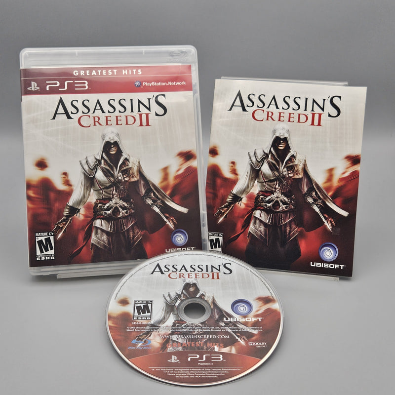 Assassin's Creed II 2 GH PS3 PlayStation 3 Complete Refurbished Excellent