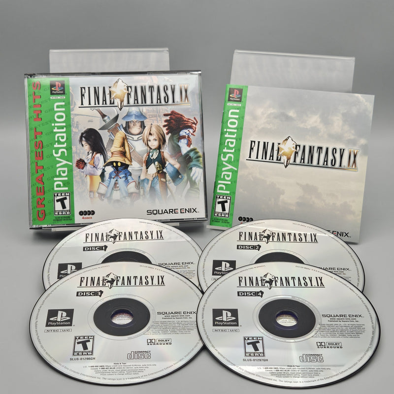 Final Fantasy IX Greatest Hits PlayStation 1 PS1 Complete Refurbished Excellent