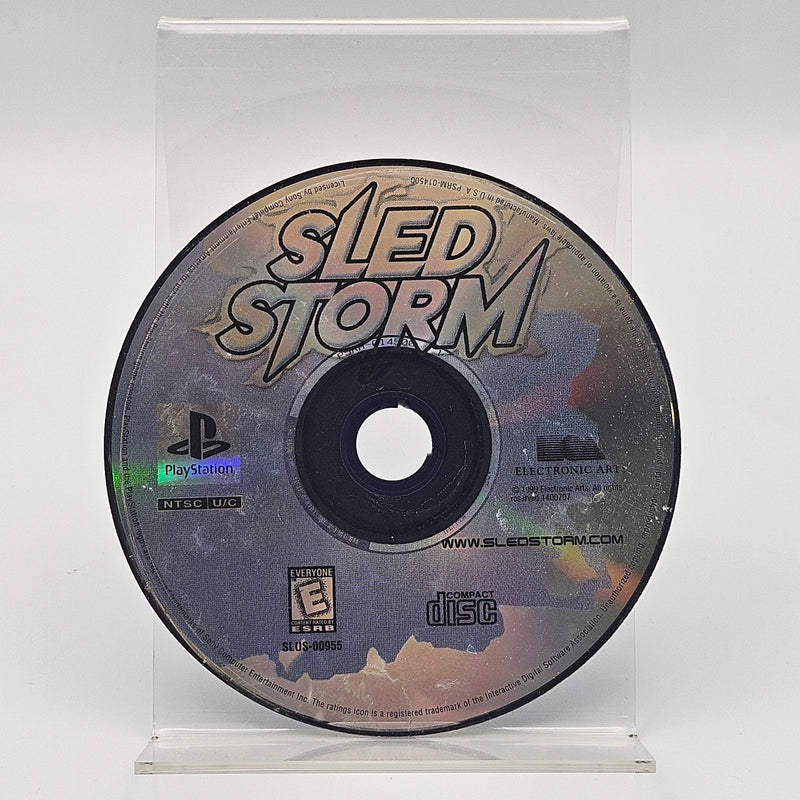Sled Storm PS1 PlayStation 1 Disc Only Refurbished Excellent