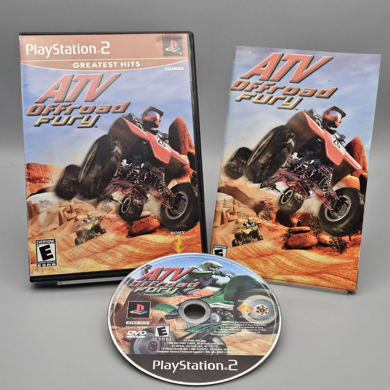 ATV Offroad Fury PS2 PlayStation 2 Complete Refurbished Excellent