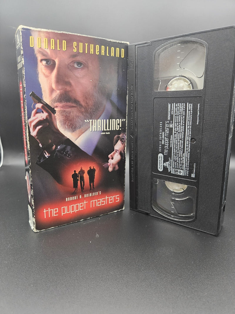Puppet Masters Horror VHS Tape 1995 90s
