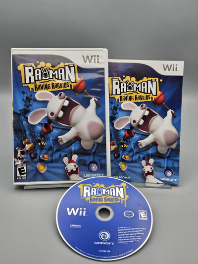 Rayman Raving Rabbids Nintendo Wii CIB Tested Refurbished Very Good