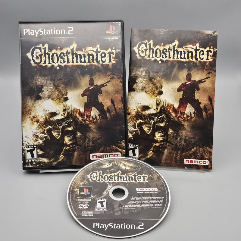 Ghosthunter PlayStation 2 PS2 Complete CIB Refurbished Very Good