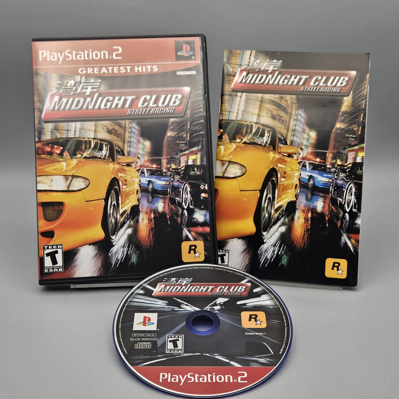Midnight Club Street Racing PS2 PlayStation 2 GH Complete Refurbished Excellent
