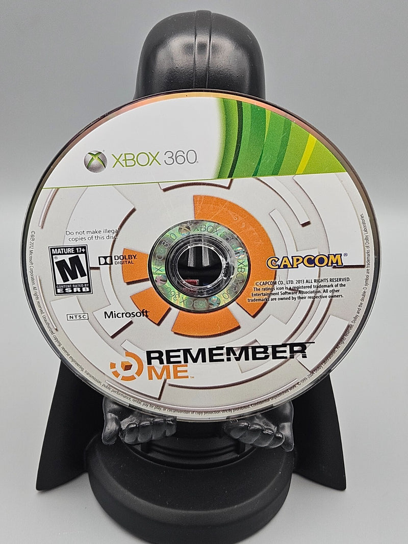 Remember Me Xbox 360 Disc Only Microsoft Tested Capcom