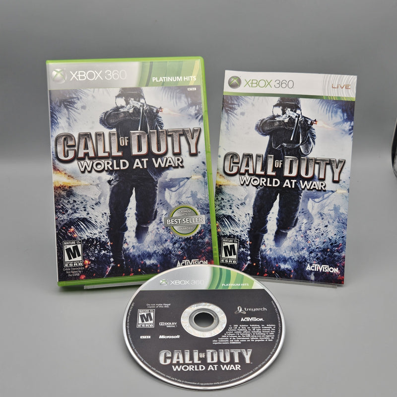 Call of Duty World at War Xbox 360 PH Complete Refurbished Excellent