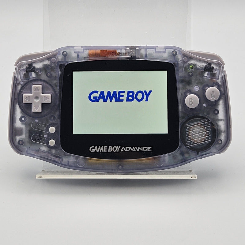 Nintendo Game Boy Advance Console with IPS Backlit Screen GBA Glacier USB-C Bat