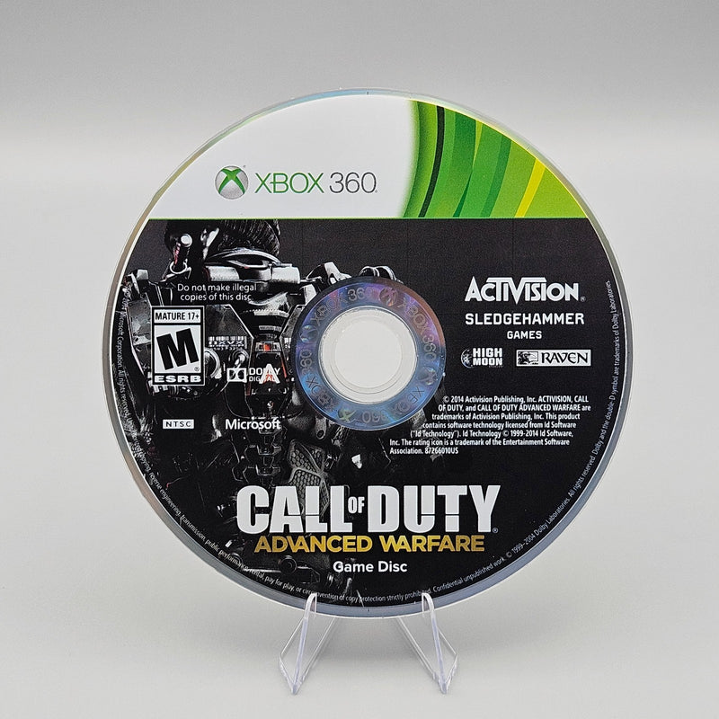 Call of Duty Advanced Warfare Xbox 360 Game Disc Only Refurbished Excellent