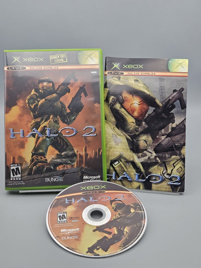 Halo 2 Xbox Complete CIB Tested Refurbished Excellent