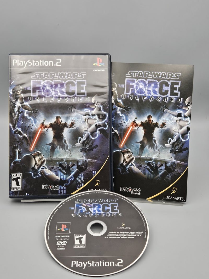 Star Wars The Force Unleashed PlayStation 2 PS2 CIB Tested Refurbished Excellent