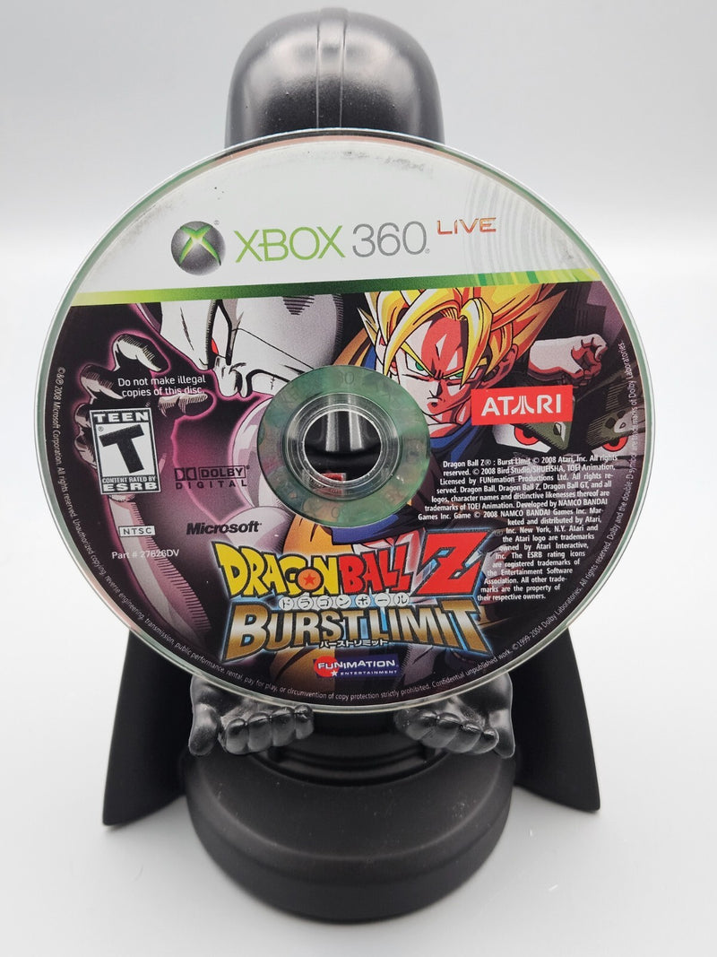 Dragon Ball Z Burst Limit Xbox 360 Disc Only Tested Microsoft Atari