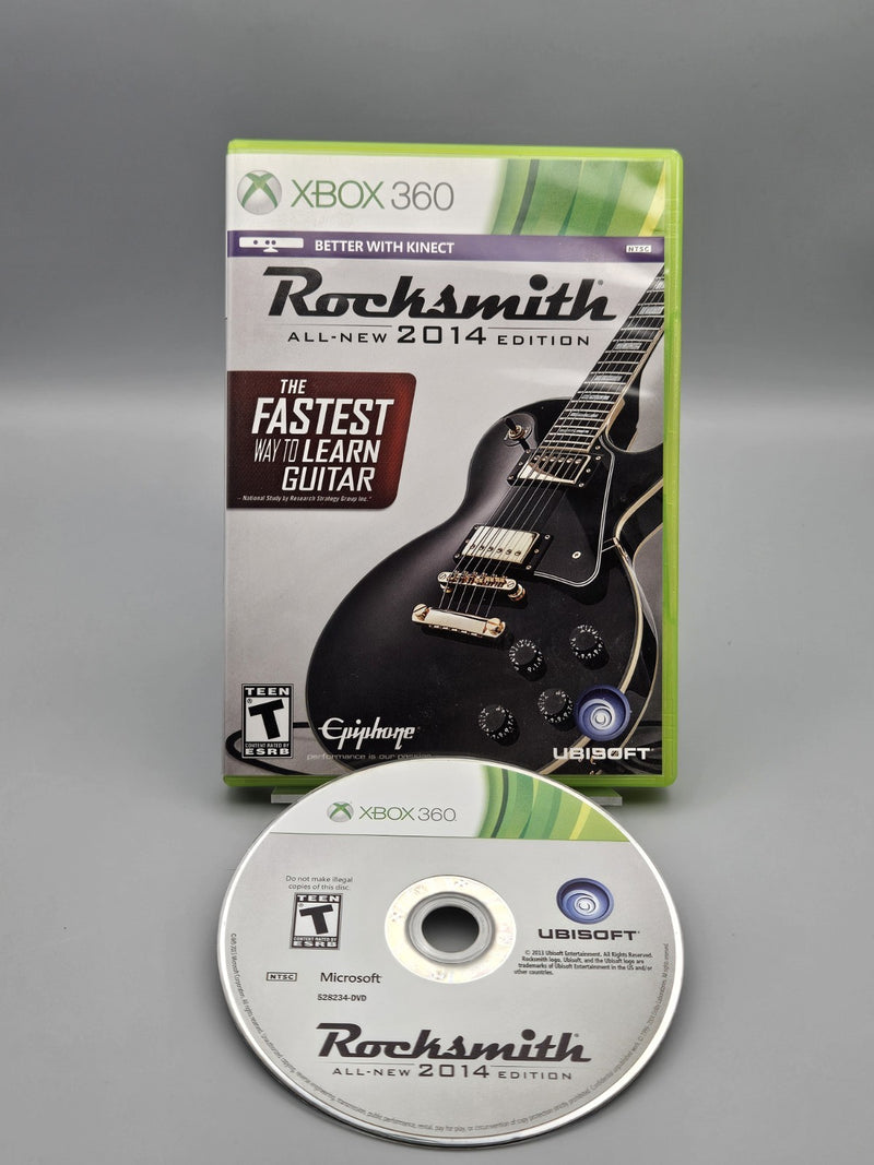 Rocksmith 2014 Edition Microsoft Xbox 360 Tested Refurbished Excellent