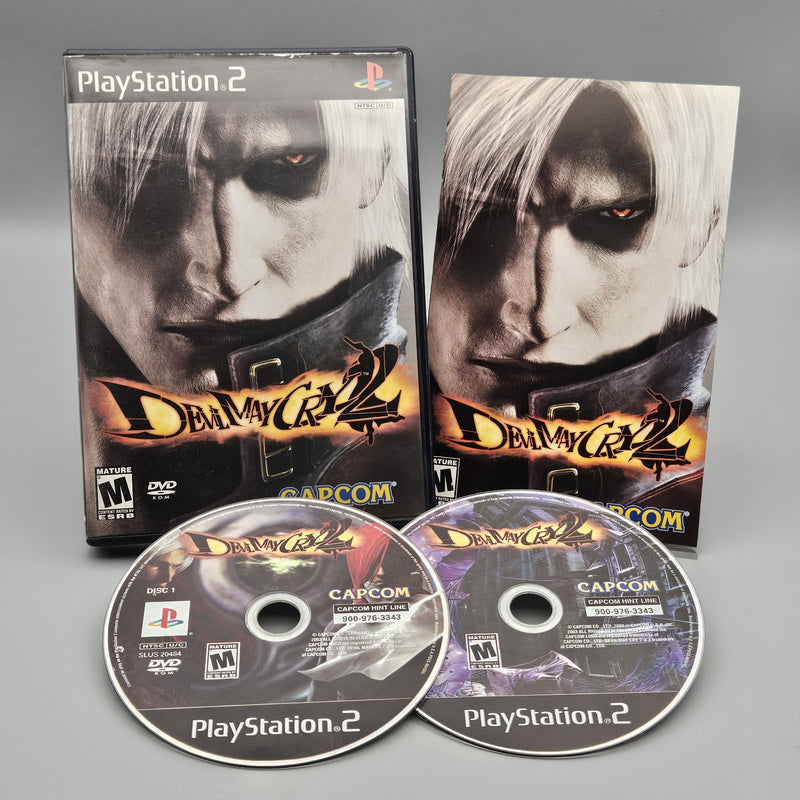 Devil May Cry 2 PS2 PlayStation 2 Complete CIB Tested Refurbished Excellent
