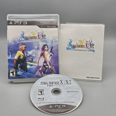 Final Fantasy X / X-2 HD Remaster PlayStation 3 PS3 Complete Refurb Excellent
