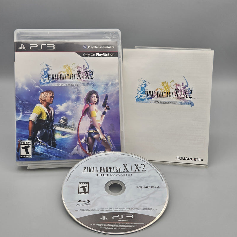 Final Fantasy X / X-2 HD Remaster PlayStation 3 PS3 Complete Refurb Excellent