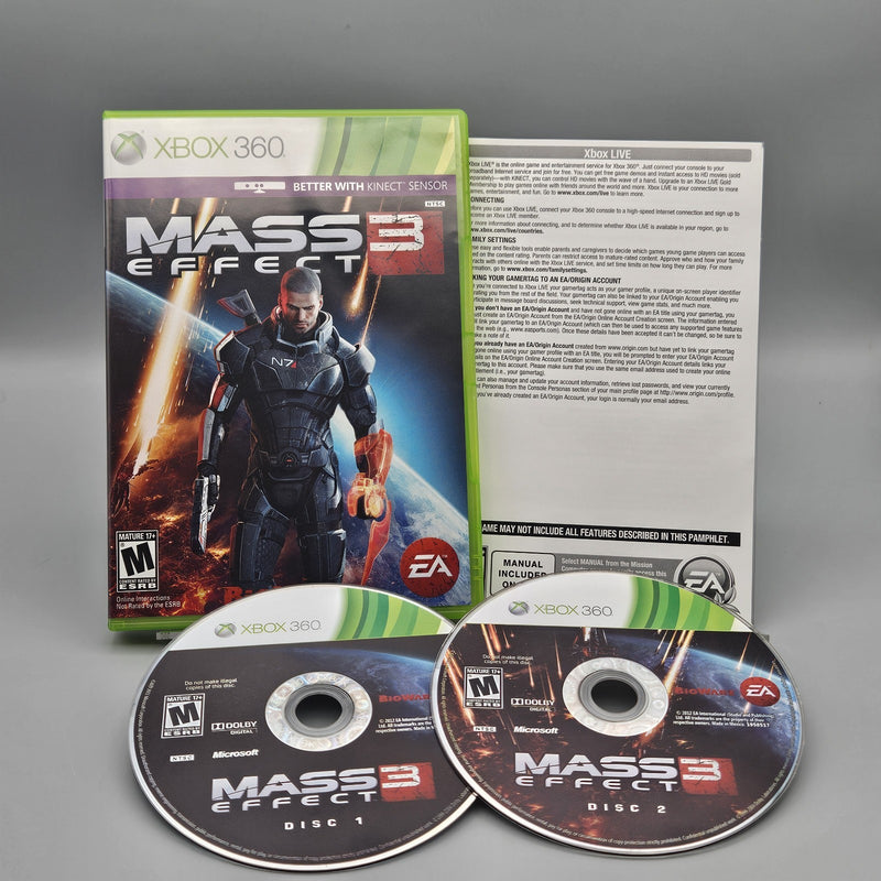 Mass Effect 3 Xbox 360 Complete Refurbished Excellent
