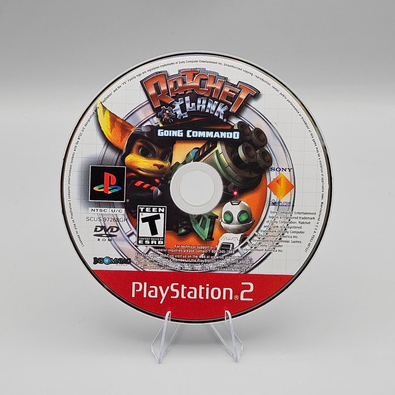 Ratchet & Clank Going Commando PS2 PlayStation 2 GH Disc Only Excellent