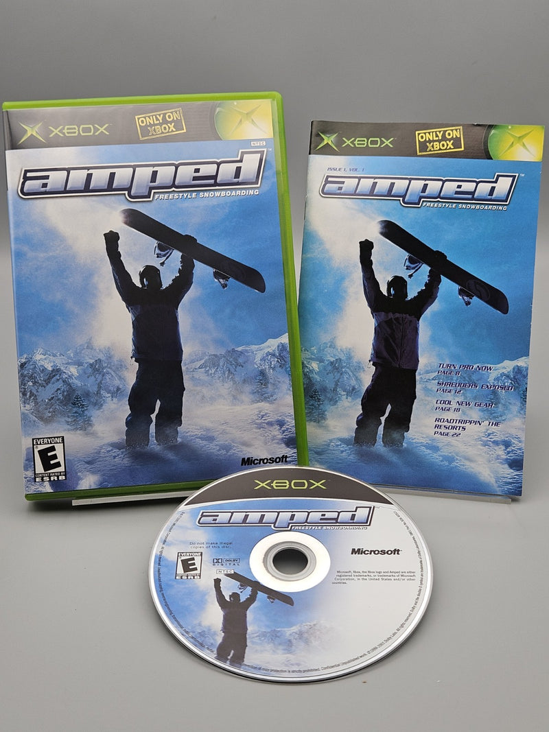 Amped Freestyle Snowboarding Xbox Complete CIB Tested Refurbish Excellent
