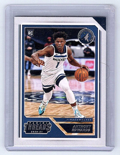 2020-21 Panini Chronicles - Threads #87 Anthony Edwards (RC)