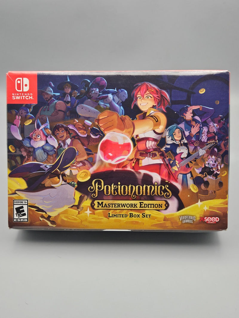 Potionomics: Masterwork Edition [Limited Box Set] Nintendo Switch Factory Sealed