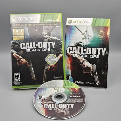 Call of Duty Black Ops Xbox 360 PH Complete Refurbished Excellent