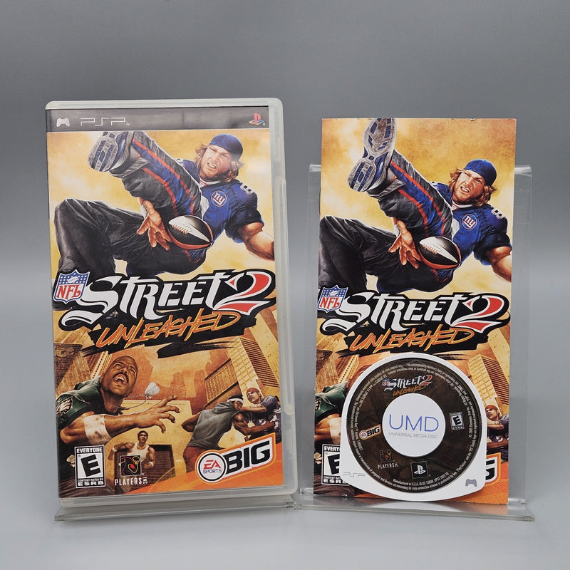 NFL Street 2 Unleashed PlayStation Portable PSP UMD Complete Refurb Excellent