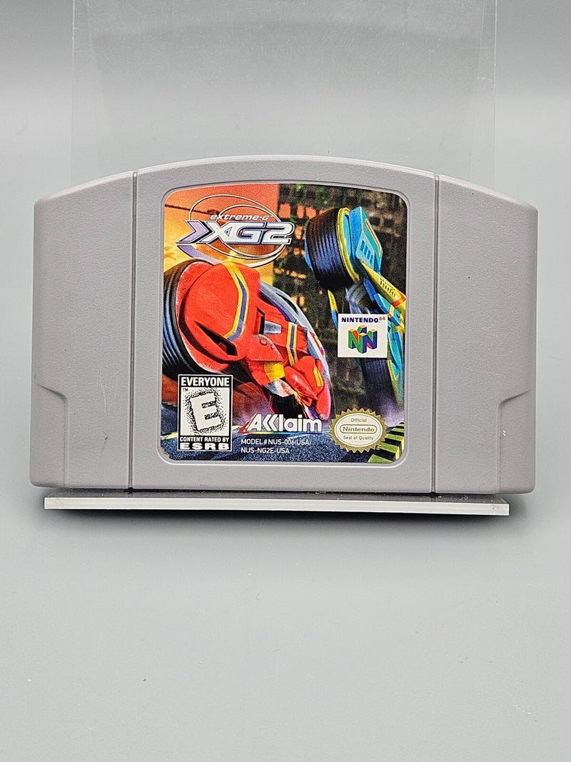 XG2 Extreme-G 2 Nintendo 64 N64 Tested Acclaim Cart Only