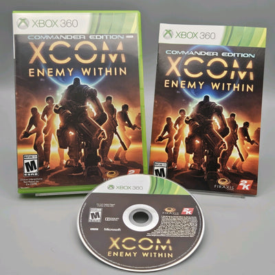 XCOM Enemy Within Commander Edition Xbox 360 Complete Refurbished Excellent
