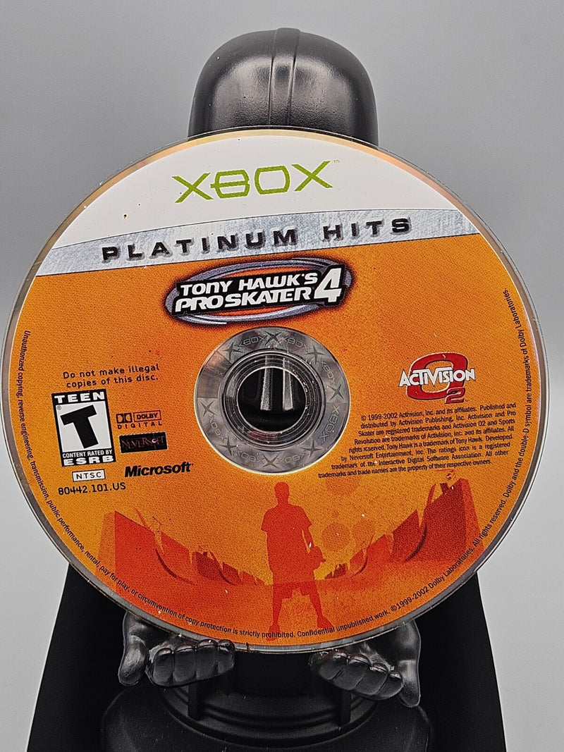 Tony Hawk’s Pro Skater 4 Xbox Disc Only Microsoft Tested Activision