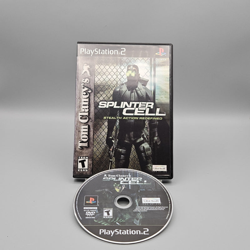 Tom Clancy's Splinter Cell PlayStation 2 No Manual Refurbished Very Good