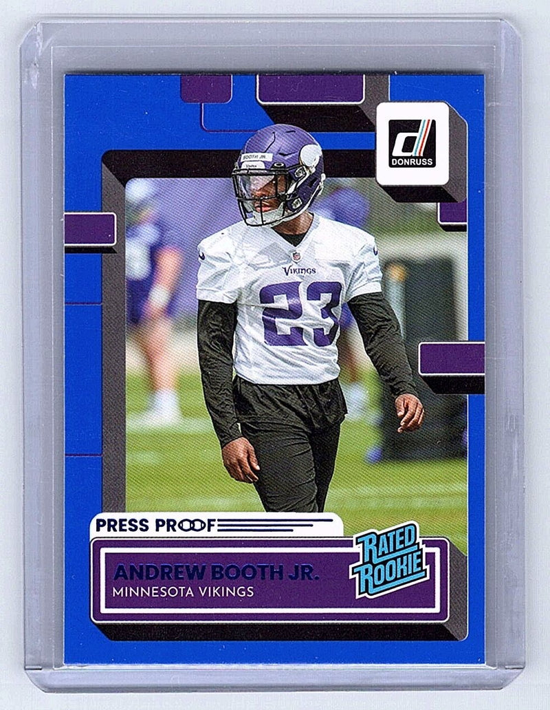 2022 Donruss Andrew Booth Jr. #369