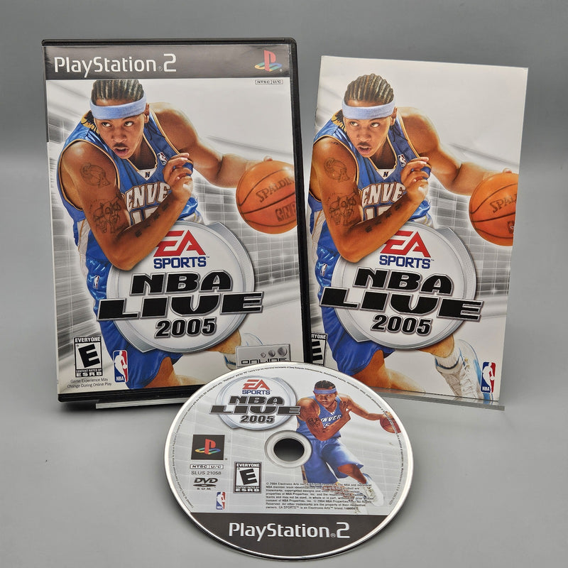 NBA Live 2005 PS2 Playstation CIB Complete Tested Refurbished Excellent