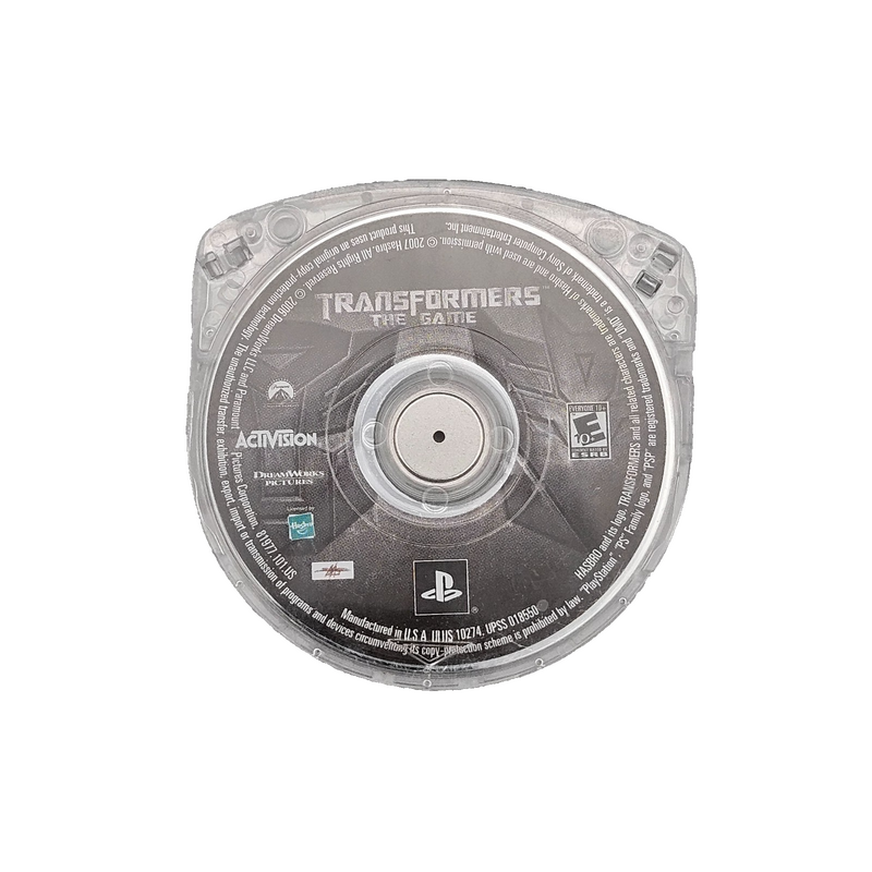 Transformers the Game Sony PSP UMD Only Refurbished Excellent