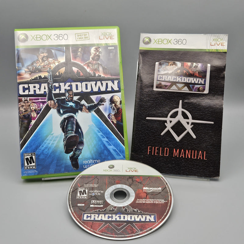 Crackdown Xbox 360 Complete Refurbished Excellent