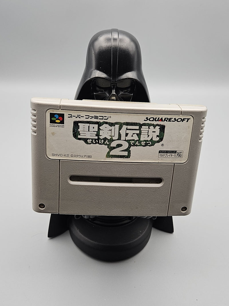 Vintage Seiken Densetsu 2 Super Famicom Game Cartridge Japan SNES Squaresoft RPG