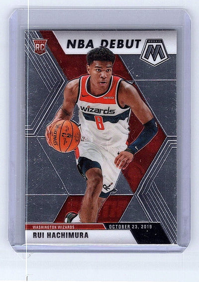 2019-20 Panini Mosaic - NBA Debut Gold Wave Prizm #275 Rui Hachimura (RC)