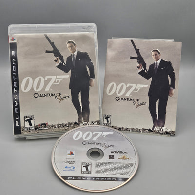007 Quantum of Solace PlayStation 3 PS3 Complete Refurbished Excellent