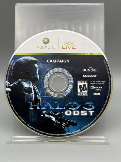 Halo 3: ODST Campaign - Xbox 360 Microsoft Disc Only Tested