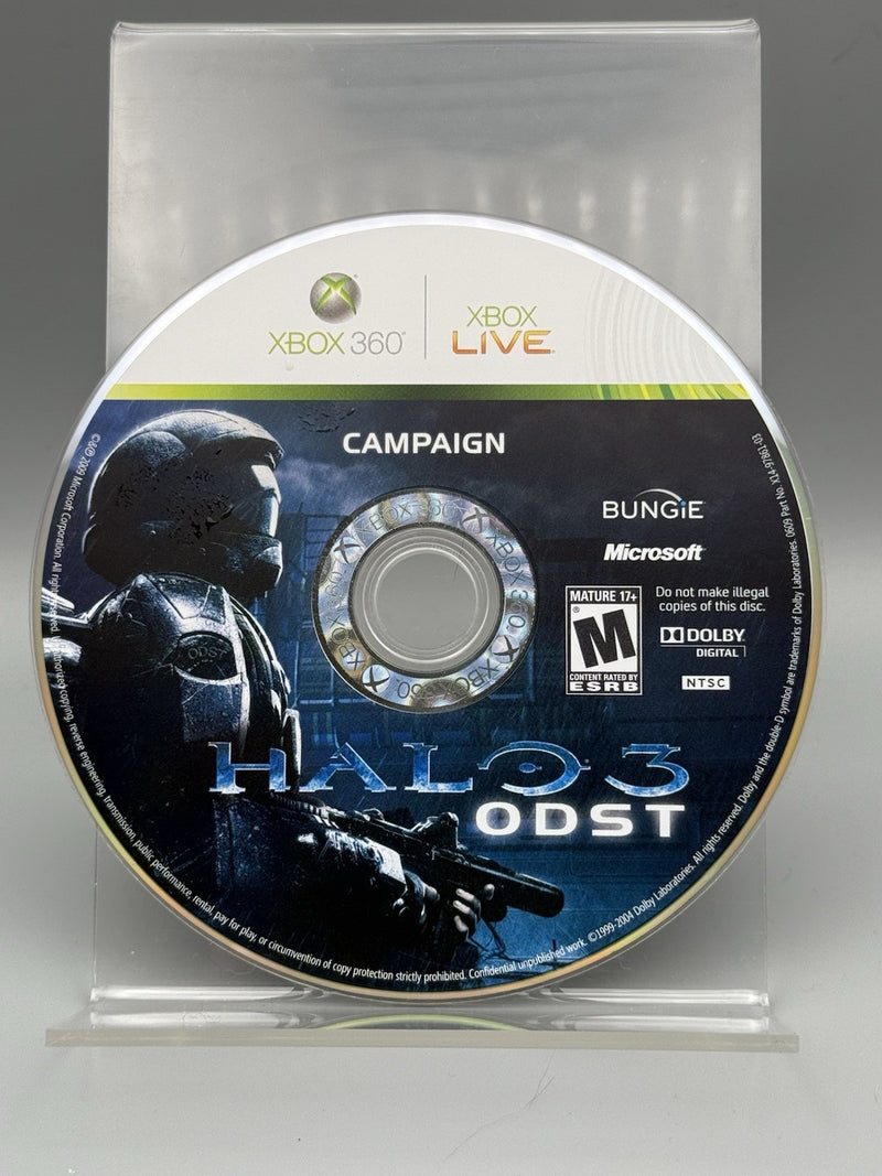 Halo 3: ODST Campaign - Xbox 360 Microsoft Disc Only Tested