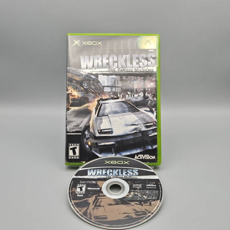 Wreckless The Yakuza Missions Xbox No Manual Refurbished Very Good