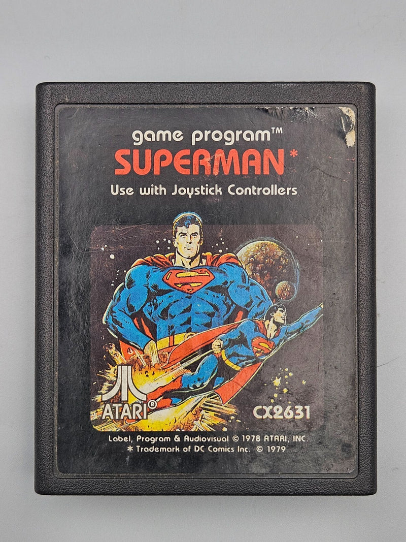 Superman Atari 2600 Game Cartridge Only Tested