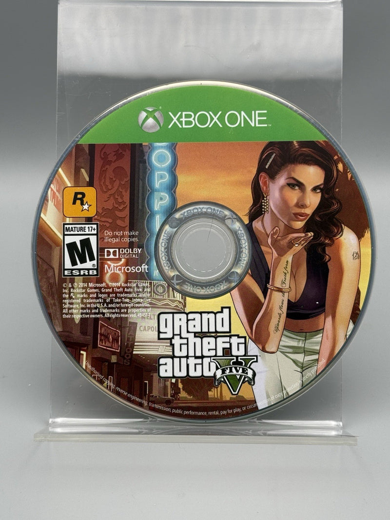 Grand Theft Auto V GTA 5 - Xbox One Disc Only Tested Microsoft