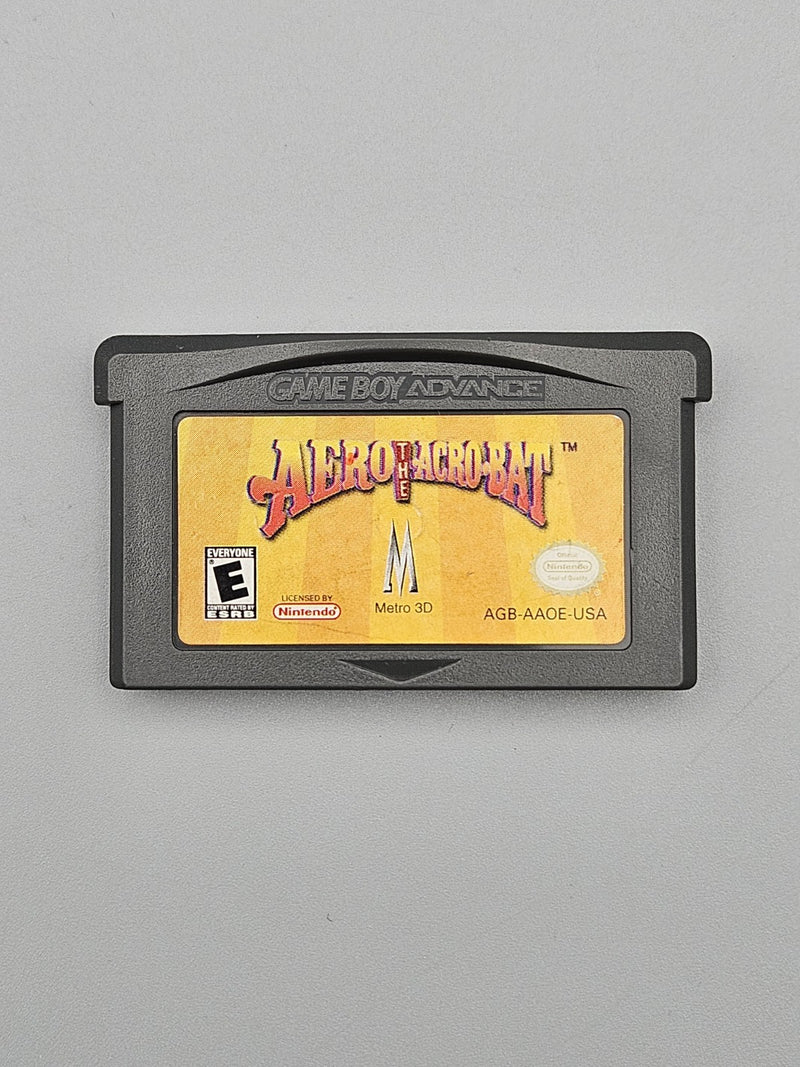 Aero the Acro-Bat GBA Game Boy Advance Cart Only Tested Refurbished Excellent