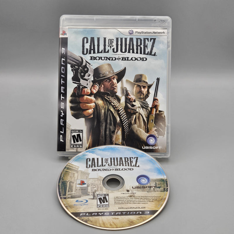Call of Juarez Bound in Blood PlayStation 3 PS3 No Manual Refurbished Very Good