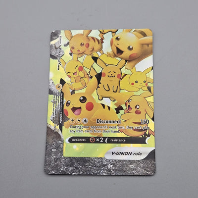 Pikachu V Union SWSH141 Black Star Promo Holo Pokemon Celebrations NM